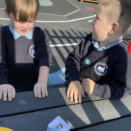In P1A, we have been developing our talking and listening skills.