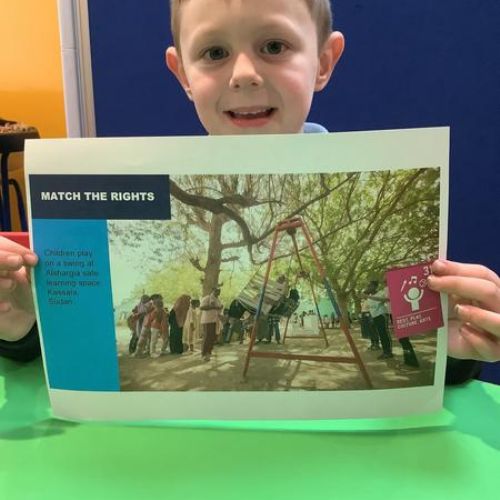Rights Day - learning about the difference between needs and wants.