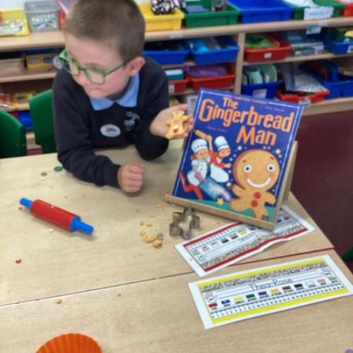 Modelled Writing: Making a Gingerbread Man!