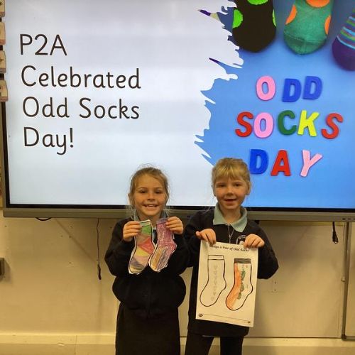 We Celebrated Odd Socks Day!