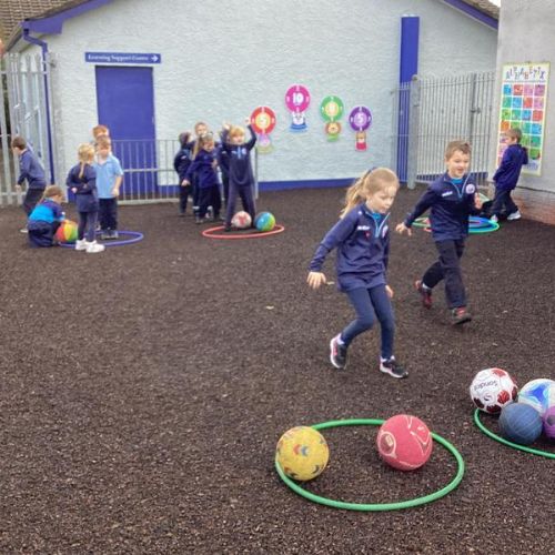 Enhancing our ball skills!