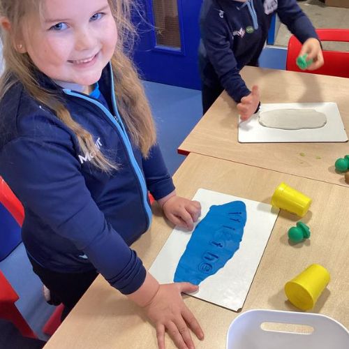Playdough Words