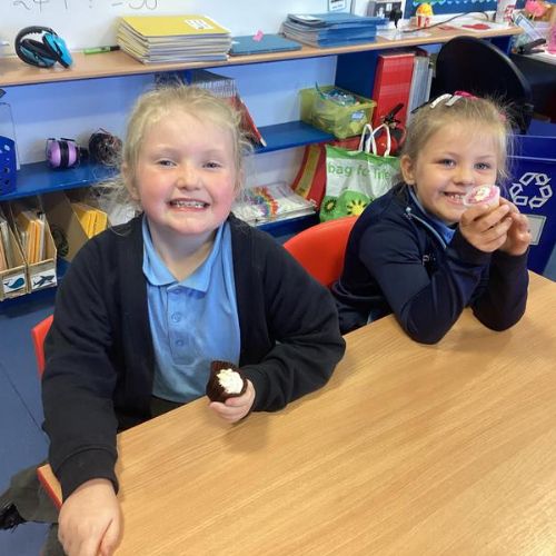 Thank you PTFA for our tasty 50p Friday treat!