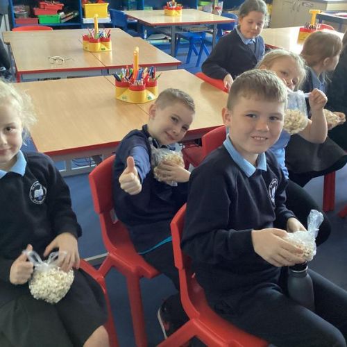 P4A were so thrilled to have won the KS1 class charter competition
