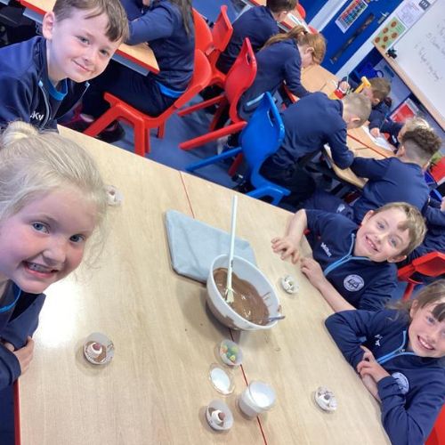 P4A have been learning to write instructions!