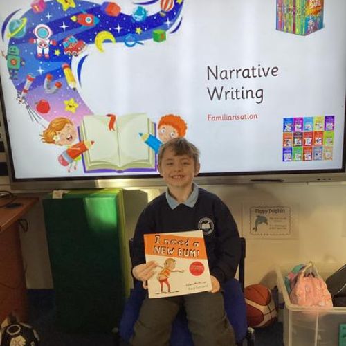As part of their new writing topic, ‘Narrative Writing’ P4A shared their favourite fiction stories with a each other.