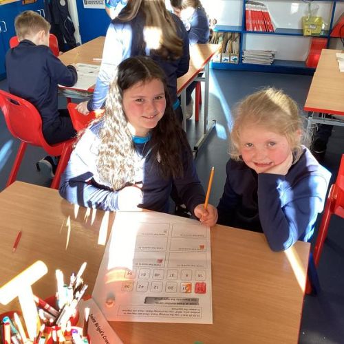 P4A worked with learning partners to apply their knowledge of rounding to the nearest ten while using the problem solving strategy, ‘Guess, Check and Improve’ to sort numbers.