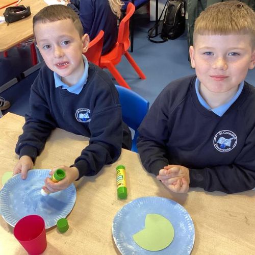 P4A learned all about French Artist Monet and recreated his famous painting ‘Water Lilies!’