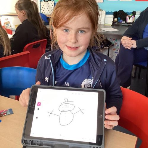 P4A created Christmas animations using FlipAClip!
