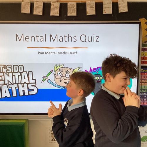 Mental Maths Quiz!