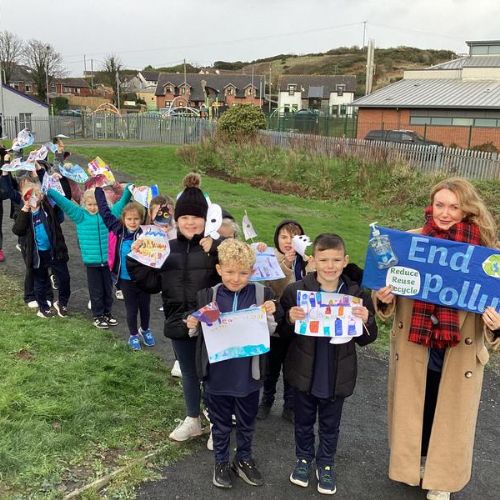 Listen to the Future! P4A took part in a protest march to demand our governments and world leaders stop polluting our waters and end climate change!