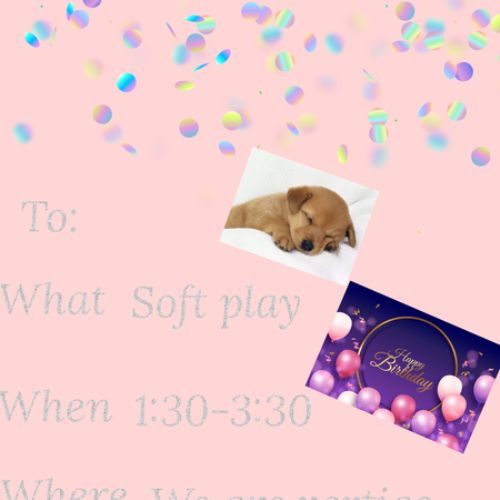 Birthday Party Invitations!