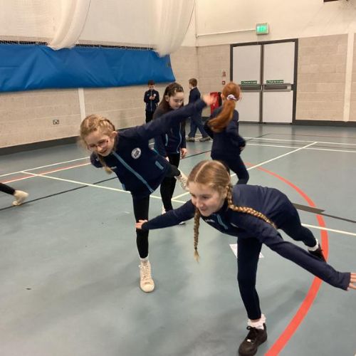 Practising our balancing