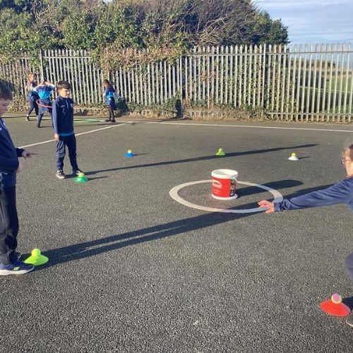 Multi Skills - We have been working on our coordination, balance and agility through multi skills circuits.