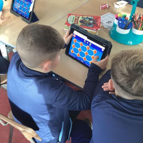 This week in numeracy for P5B the focus was on our 6 and 7 times tables.