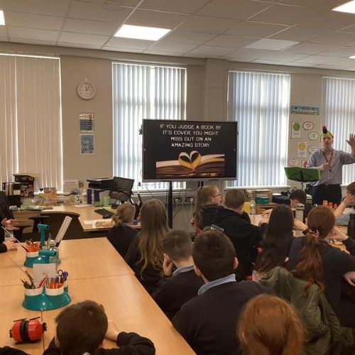 Local author visit - Tim Bailie - 04.02.25