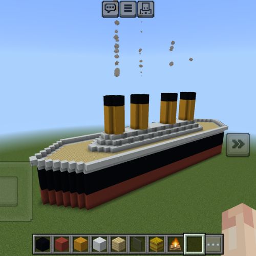 Recreating the exterior and interior of the Titanic, using Minecraft Education - Wednesday 2nd October