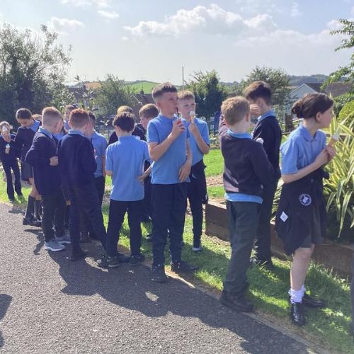 Ice cream treat for our first week in P7!