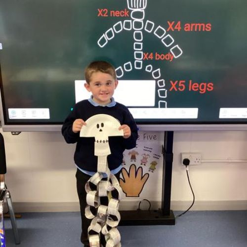 WALT: Create a paper craft skeleton