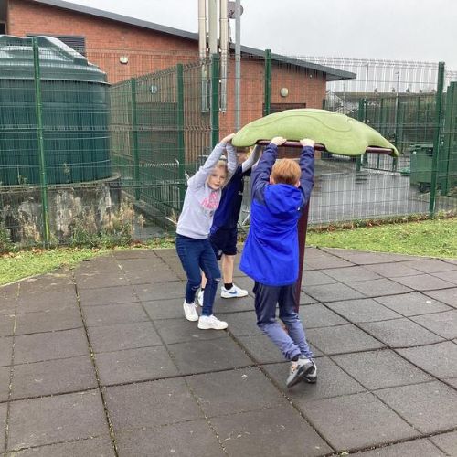 Spending time with LSC2 in the play park