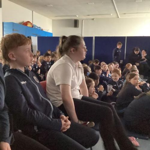 Movie Treat with popcorn and slushies.