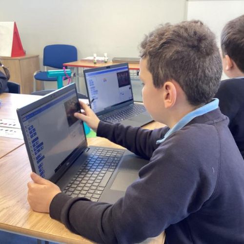 Coding was the focus of our ICT and World Around Us lesson today.
