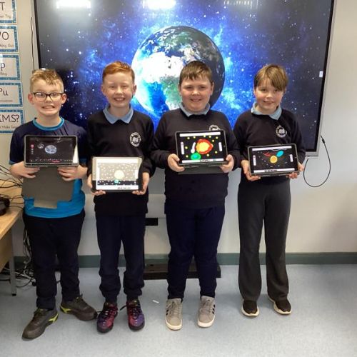 To understand how the Earth and Moon orbit we created an animation to demonstrate this.