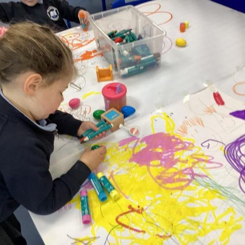 Week Beginning 30th September: We are learning to Mark-make