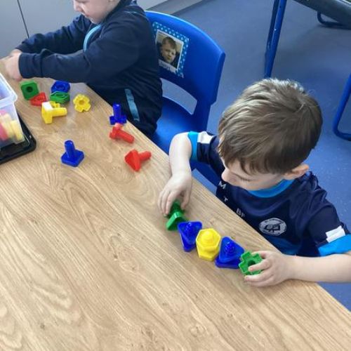 Week beginning 30th September: We are practicing our fine-motor skills