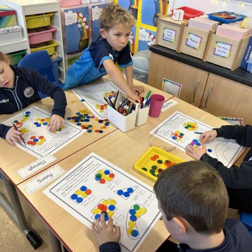 WALT: Use counters to estimate areas of shapes