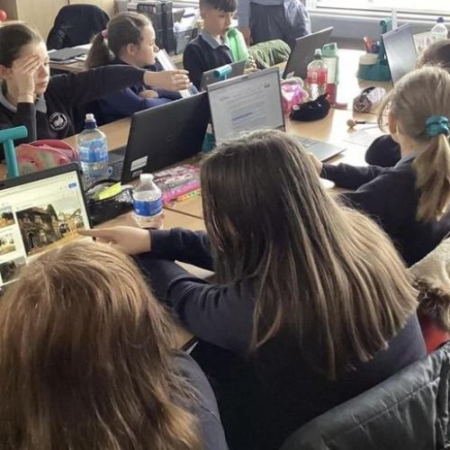 This week in St Colmcille's we took part in our third rights day