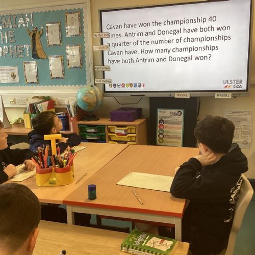 Ulster Football Championship Word Problems- Friday 4th April
