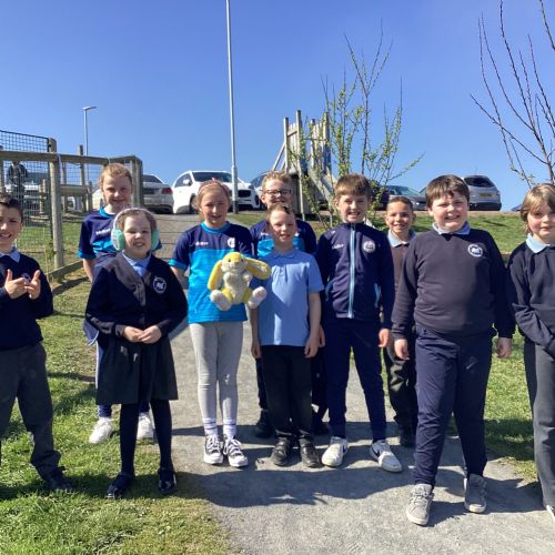 Easter hunt and fun games.