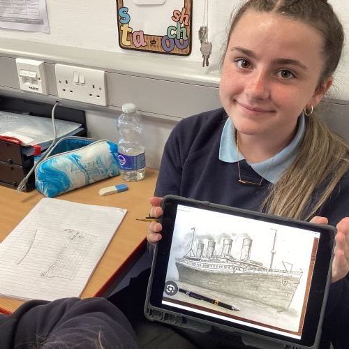 Carrying out Titanic research - 03.09.25