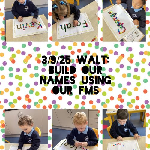 Dot sticker names