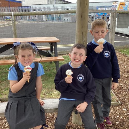P4B loved their Ice-Cream!