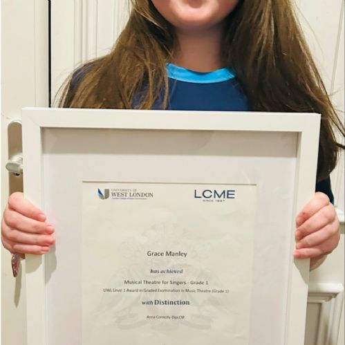 Congratulations Grace!