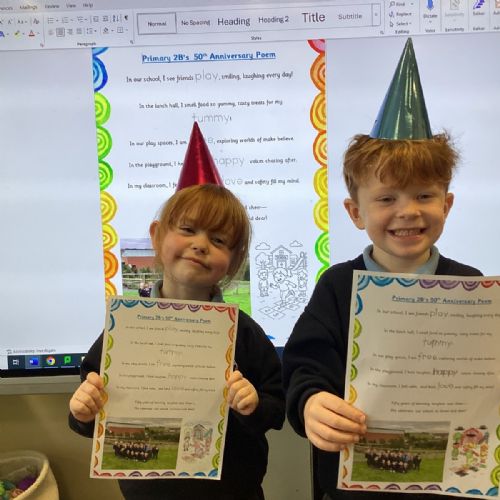 🎉50th Anniversary Sensory Poem 🎉