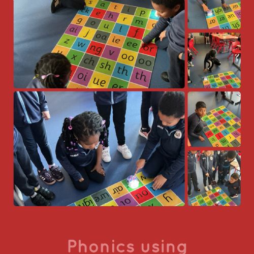Phonics using Blue Bots