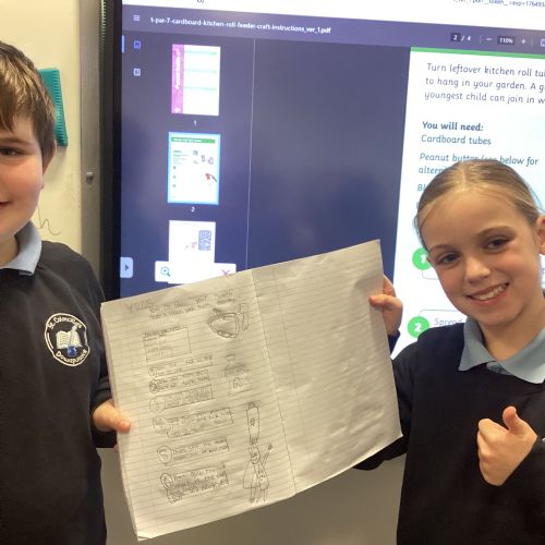 WALT complete a shared piece of writing on a procedural text.