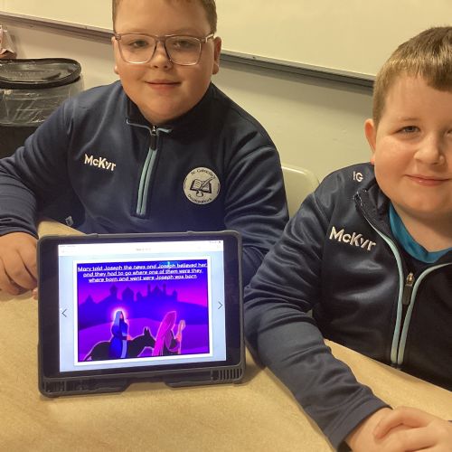 WALT retell the Christmas Story.