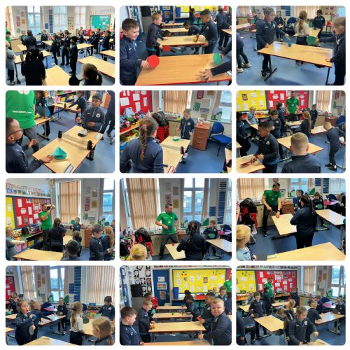 Ping pong with Aleks