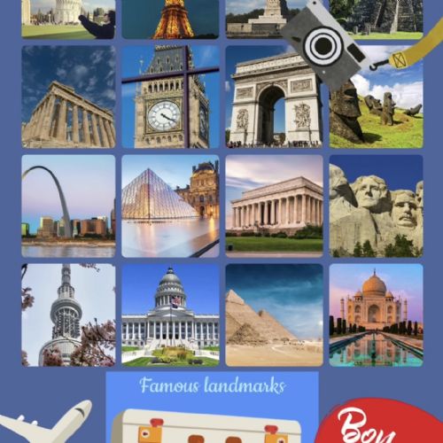Famous Landmarks Cover pages