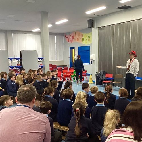 Author Visit - Ed Wicke