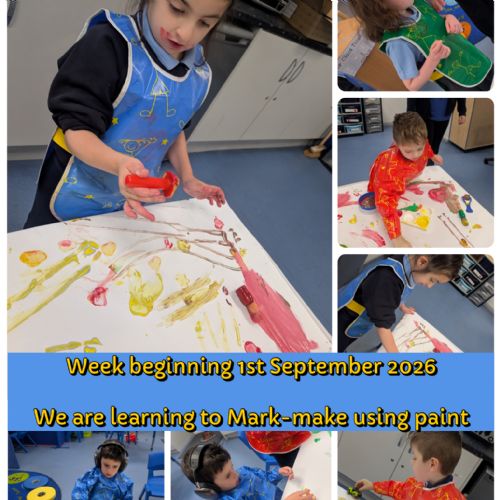 Mark-Making using paint