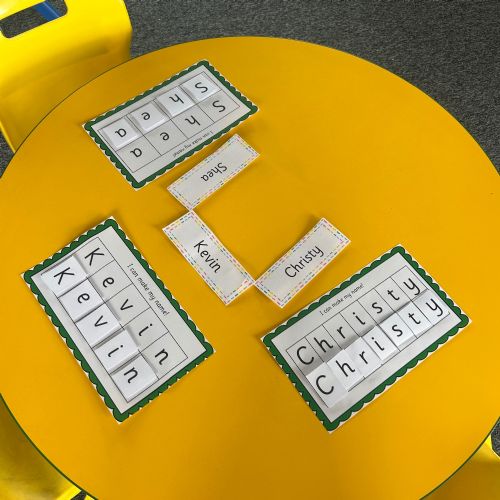 Building our names🧩
