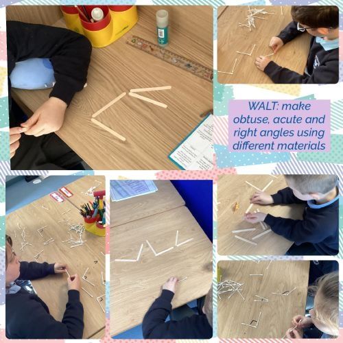 Recognising Acute, Obtuse and Right Angles